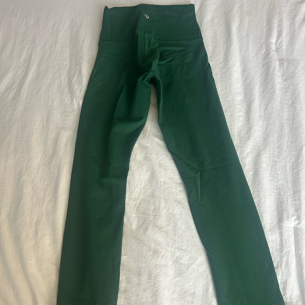 Lululemon Green High-Waisted Leggings